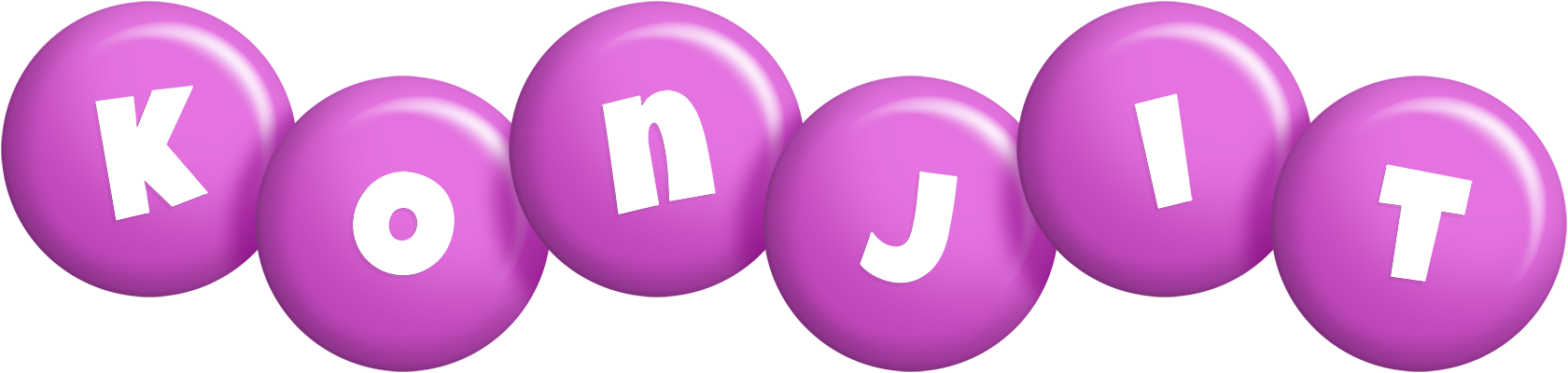 Konjit candy-purple logo