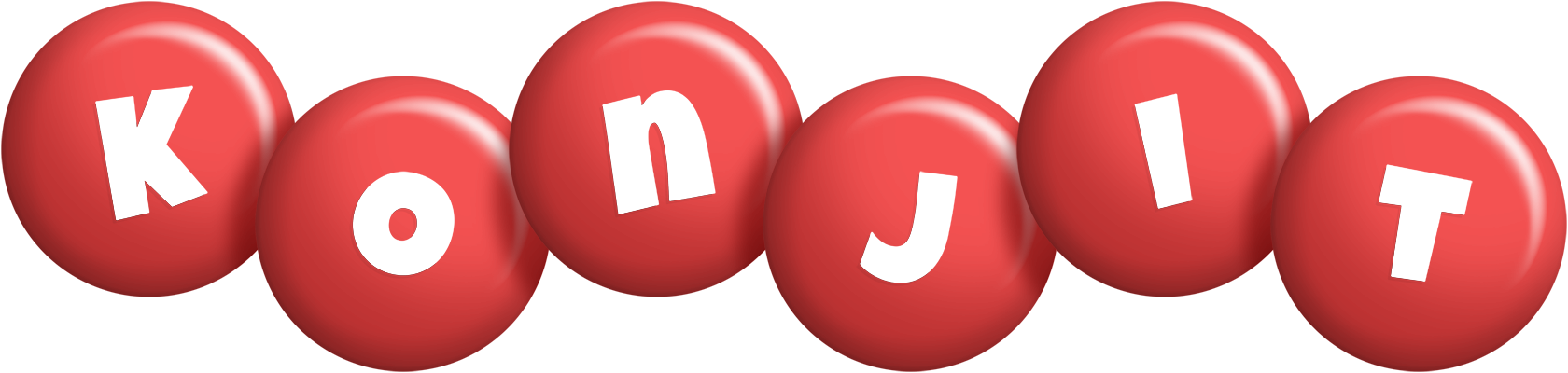 Konjit candy-red logo