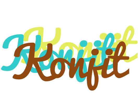 Konjit cupcake logo