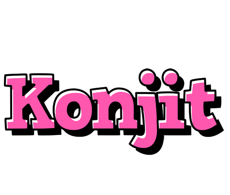 Konjit girlish logo