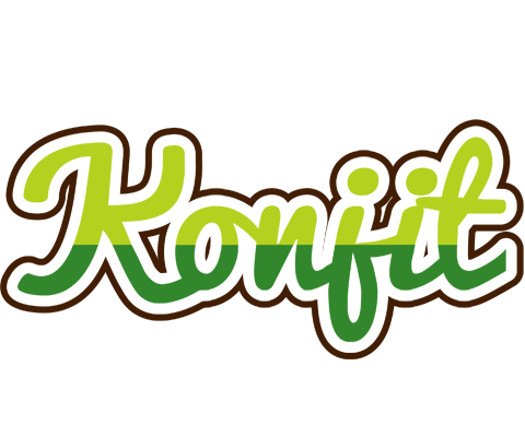 Konjit golfing logo