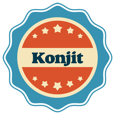 Konjit labels logo