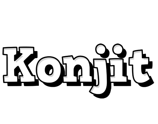 Konjit snowing logo