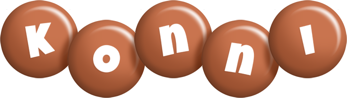 Konni candy-brown logo