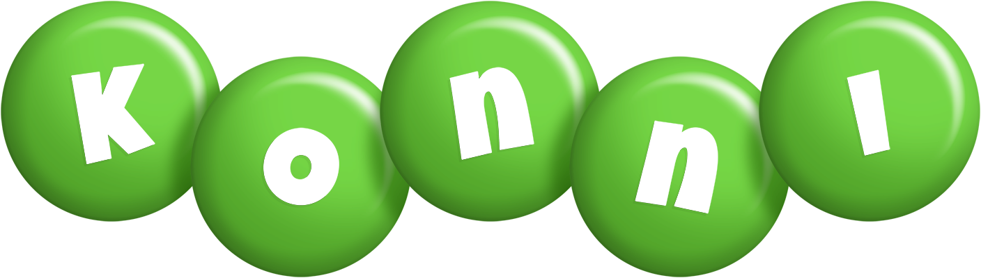 Konni candy-green logo