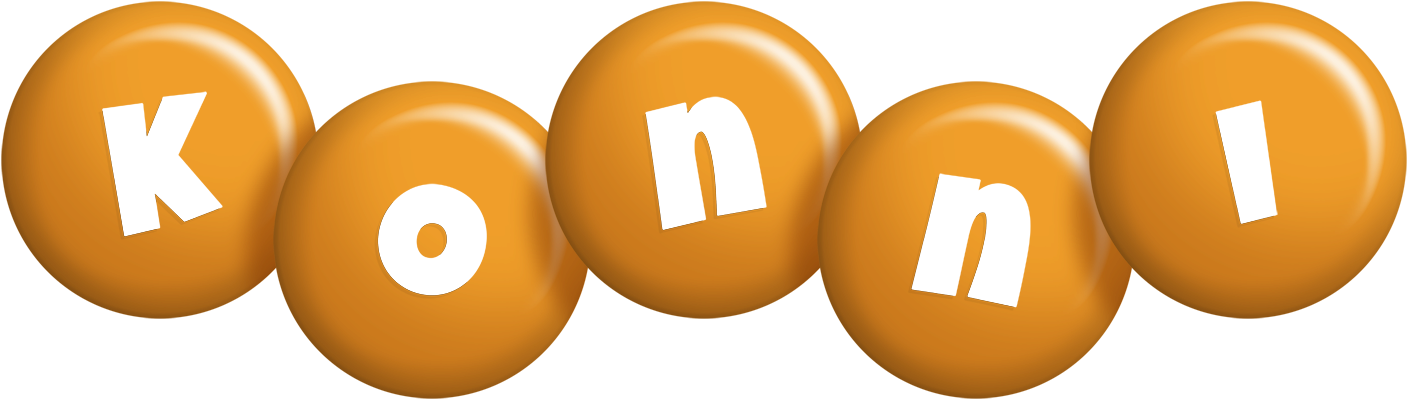 Konni candy-orange logo