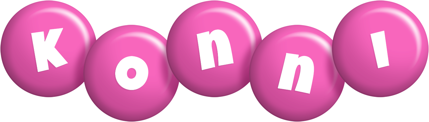 Konni candy-pink logo