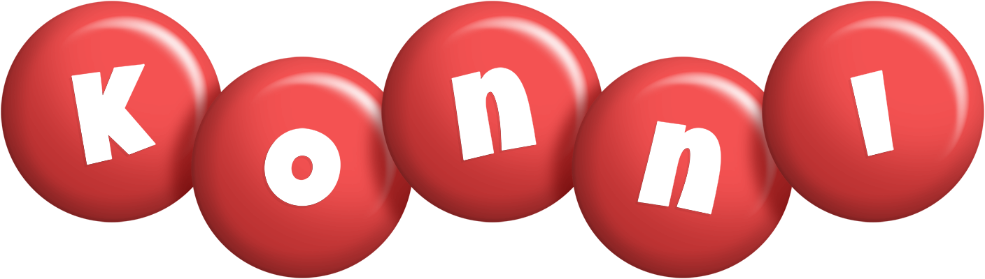 Konni candy-red logo