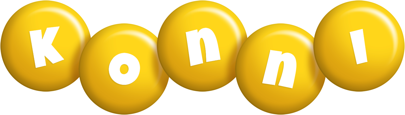 Konni candy-yellow logo