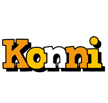 Konni cartoon logo