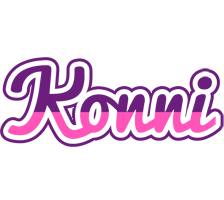 Konni cheerful logo