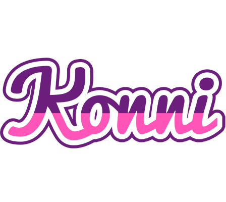 Konni cheerful logo