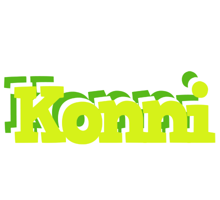 Konni citrus logo