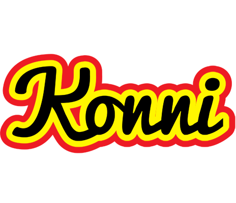 Konni flaming logo