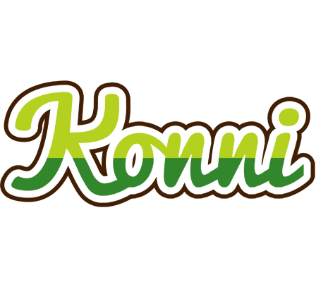Konni golfing logo