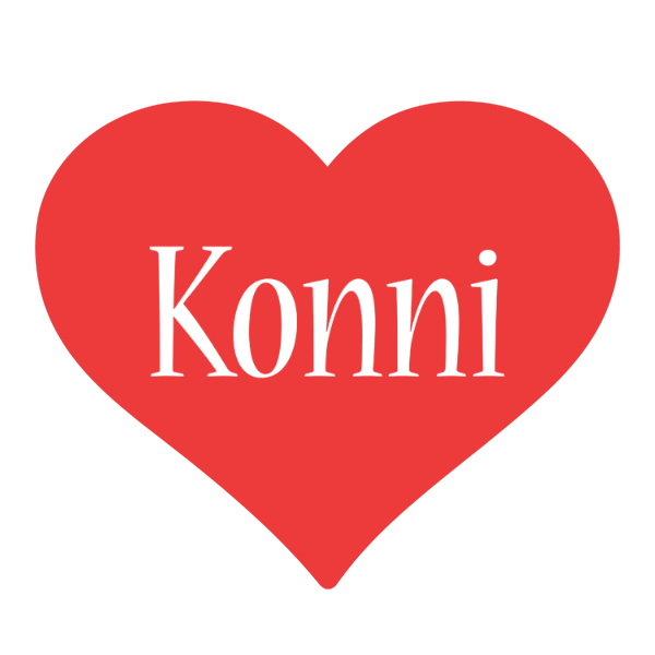 Konni love logo