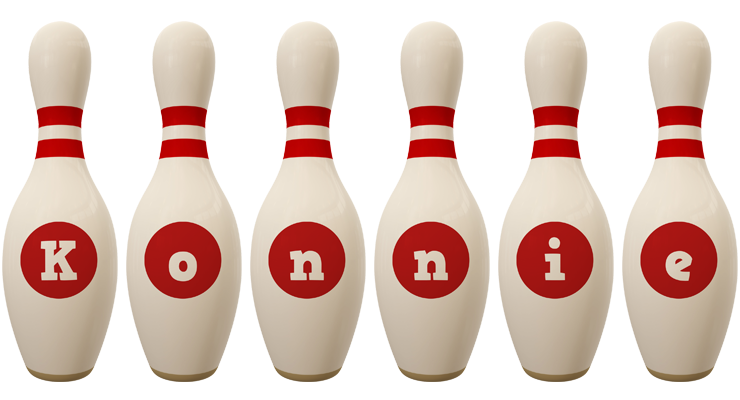 Konnie bowling-pin logo