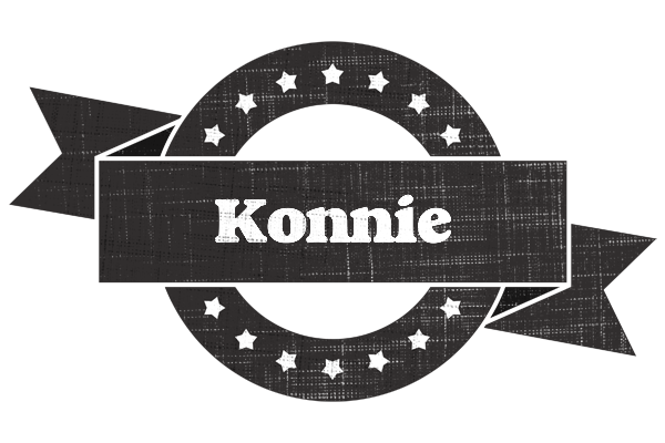 Konnie grunge logo