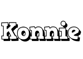 Konnie snowing logo