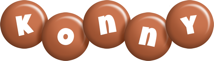 Konny candy-brown logo