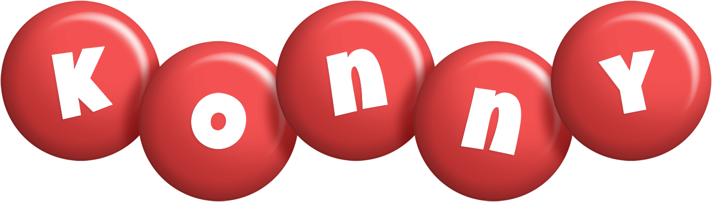 Konny candy-red logo