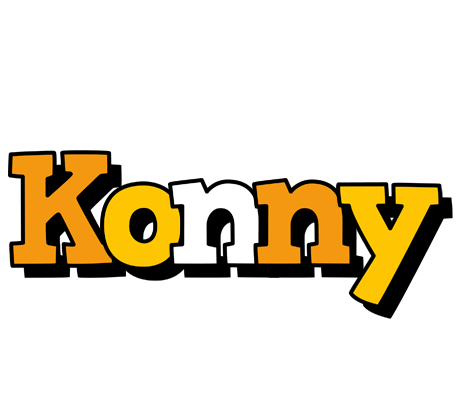 Konny cartoon logo