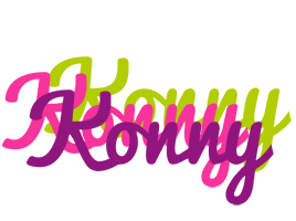 Konny flowers logo