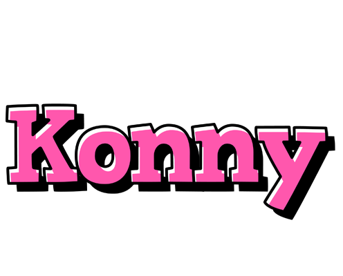 Konny girlish logo