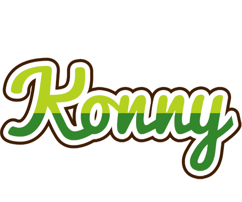 Konny golfing logo