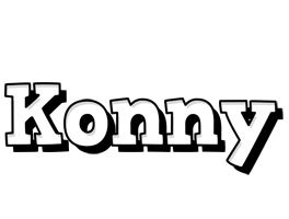 Konny snowing logo