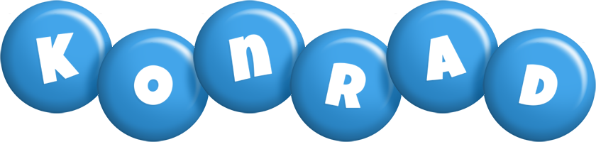 Konrad candy-blue logo