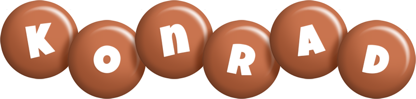 Konrad candy-brown logo