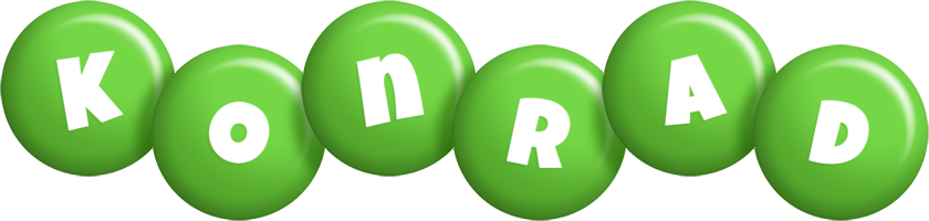 Konrad candy-green logo