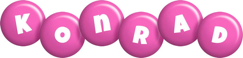 Konrad candy-pink logo