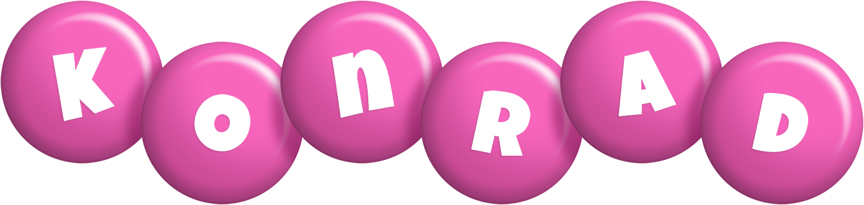 Konrad candy-pink logo