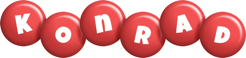 Konrad candy-red logo