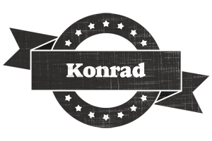 Konrad grunge logo