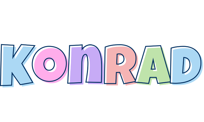 Konrad pastel logo