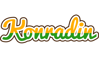 Konradin banana logo