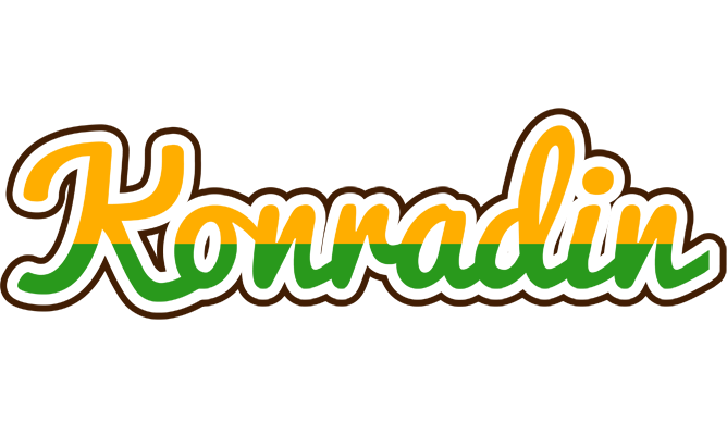 Konradin banana logo