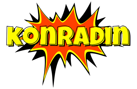 Konradin bazinga logo