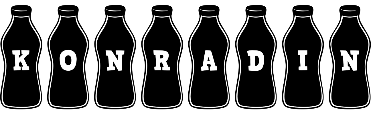 Konradin bottle logo
