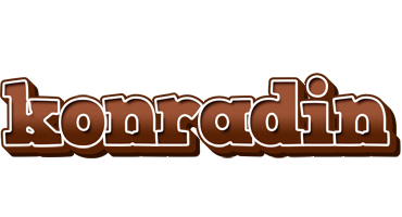 Konradin brownie logo