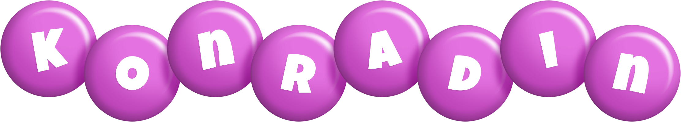 Konradin candy-purple logo