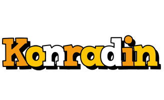 Konradin cartoon logo