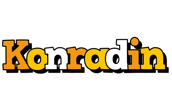 Konradin cartoon logo