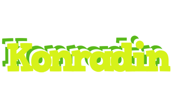 Konradin citrus logo