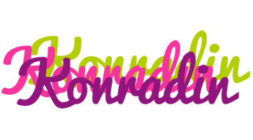 Konradin flowers logo