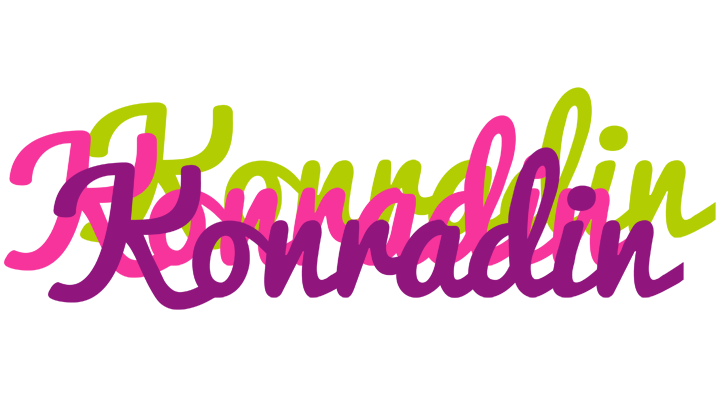 Konradin flowers logo