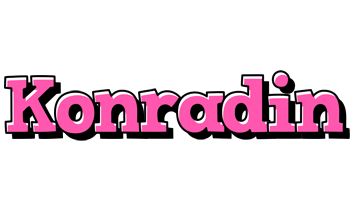 Konradin girlish logo